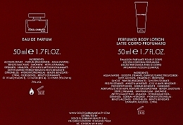 Zestaw (edp 50 ml + b/lot 50 ml) - Dolce & Gabbana The One — Zdjęcie N3