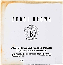 PRZECENA! Wzbogacony puder do twarzy - Bobbi Brown Vitamin Enriched Pressed Powder * — Zdjęcie N3