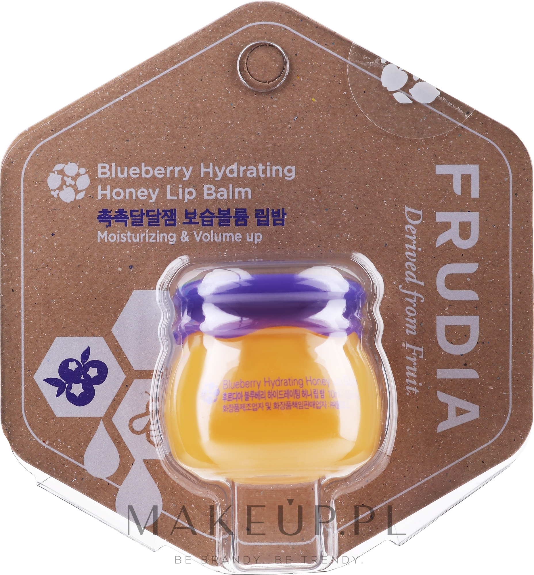 Nawilżający balsam do ust - Frudia Hydrating Blueberry Honey Lip Balm — Zdjęcie 10 ml
