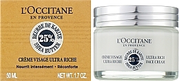 Lekki kojący krem do twarzy - L'occitane En Provence Comfort Creme Ultra Rich — Zdjęcie N2