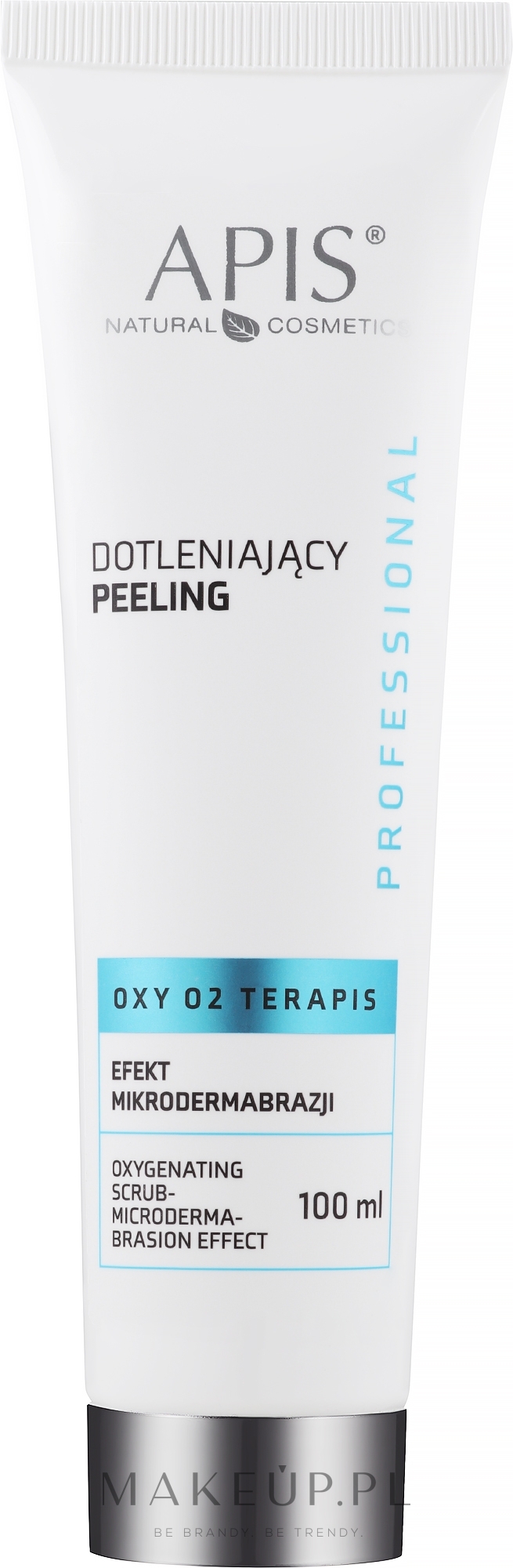 Dotleniający peeling do twarzy Efekt mikrodermabrazji - APIS Professional Oxy O2 Terapis — Zdjęcie 100 ml