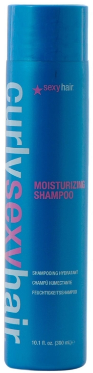 Nawilżający szampon do włosów kręconych - SexyHair CurlySexyHair Moisturizing Shampoo
