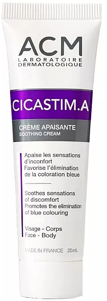 Kojący krem do ciała - ACM Laboratoires Cicastim.A Soothing Cream — Zdjęcie N1