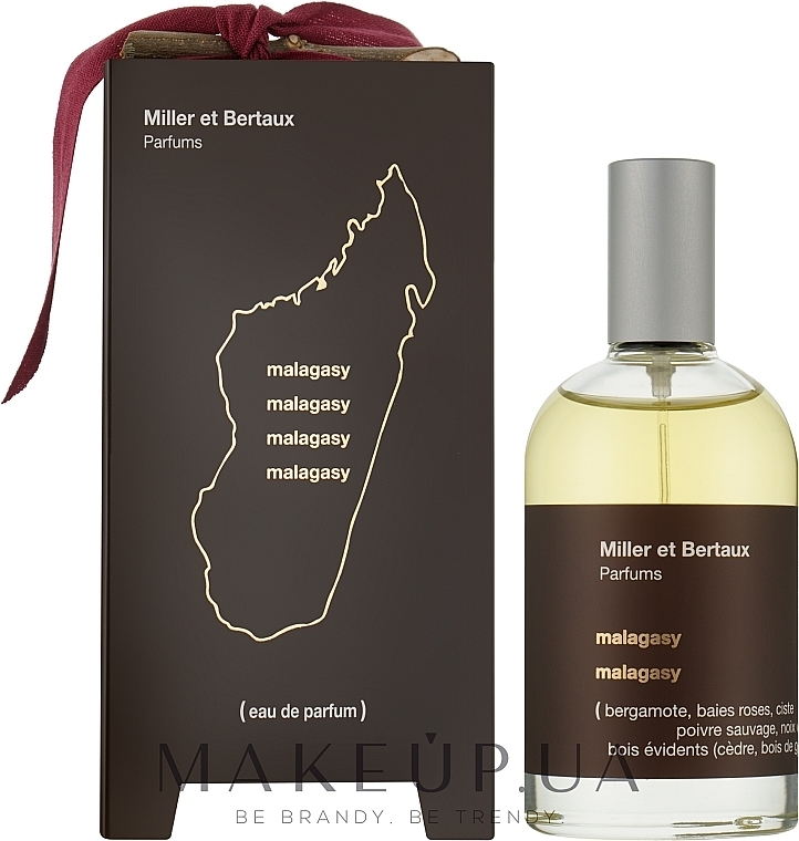 Miller et Bertaux Malagasy - Woda perfumowana — Zdjęcie N2