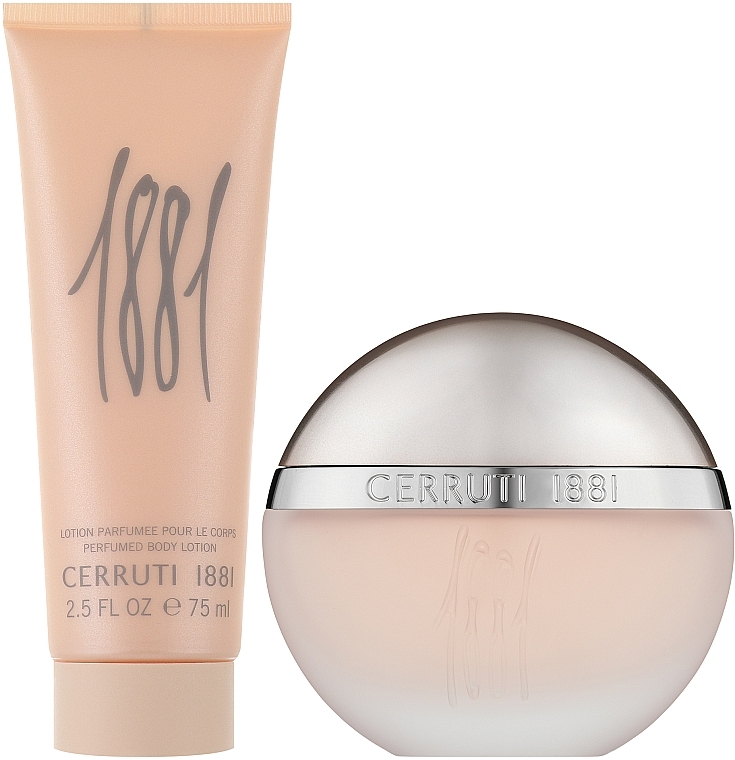 Cerruti 1881 Pour Femme - Zestaw (edt 50 ml + b/lot 75 ml) — Zdjęcie N2