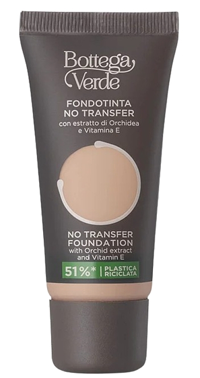 Podkład - Bottega Verde No Transfer Foundation With Orchid Extract And Vitamin E — Zdjęcie N1