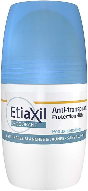 Antyperspirant-dezodorant w kulce Ochrona 48 godzin - Etiaxil Anti-Perspirant Deodorant Protection 48H Roll-On — Zdjęcie N1