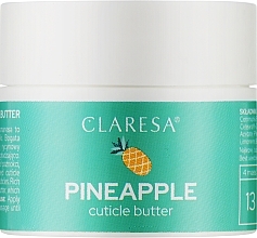Oliwka do skórek Ananas - Claresa Pineapple Cuticle Butter — Zdjęcie N2