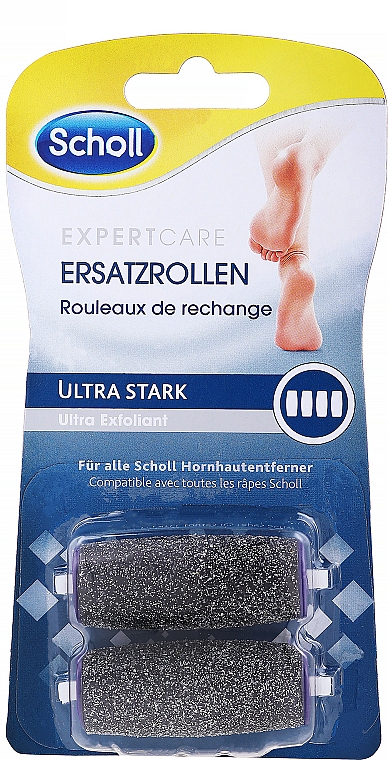 Wymienne rolki do pilnika elektrycznego do stóp, 03012 - Scholl Expert Care Ultra Stark — Zdjęcie N1