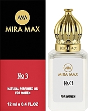 Mira Max №3 - Perfumowany olejek	 — Zdjęcie N2