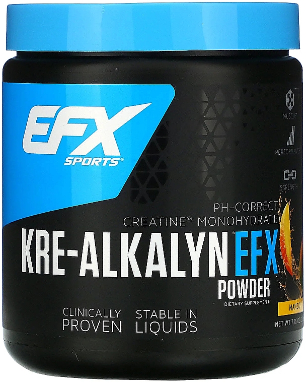 Suplement w proszku Kre-Alkalin o smaku mango - EFX Sports Kre-Alkalyn EFX Powder Mango — Zdjęcie N1