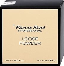 Sypki puder do twarzy - Pierre Rene Professional Loose Powder — Zdjęcie N4