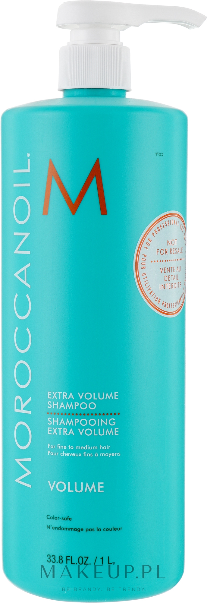 Szampon zwiększający objętość włosów - Moroccanoil Extra Volume Shampoo — Zdjęcie 1000 ml