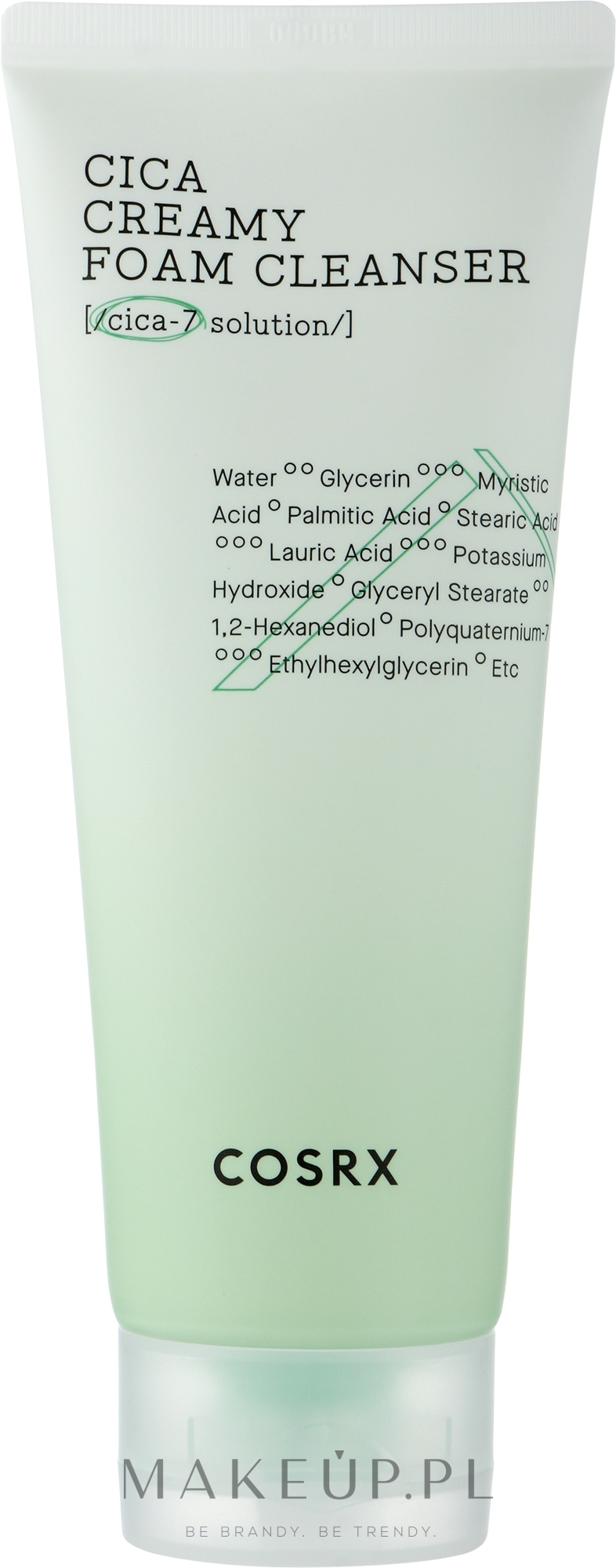 Oczyszczająca pianka do mycia twarzy z ekstraktem z wąkroty azjatyckiej - Cosrx Pure Fit Cica Creamy Foam Cleanse — Zdjęcie 150 ml