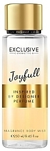 Spray do ciała - Exclusive Cosmetics Joyfull Fragrance Body Mist — Zdjęcie N1