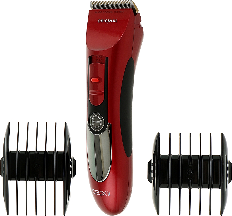 Maszynka do włosów, czerwona - Original Best Buy CEOX2 Cordless — Zdjęcie N1