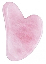 Masażer do twarzy Gua Sha, różowy kwarc - Purederm Rose Quartz — Zdjęcie N1