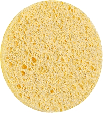 Gąbka do mycia 2 w 1, żółta i niebieska - Puffic Fashion PF-04 — Zdjęcie N2