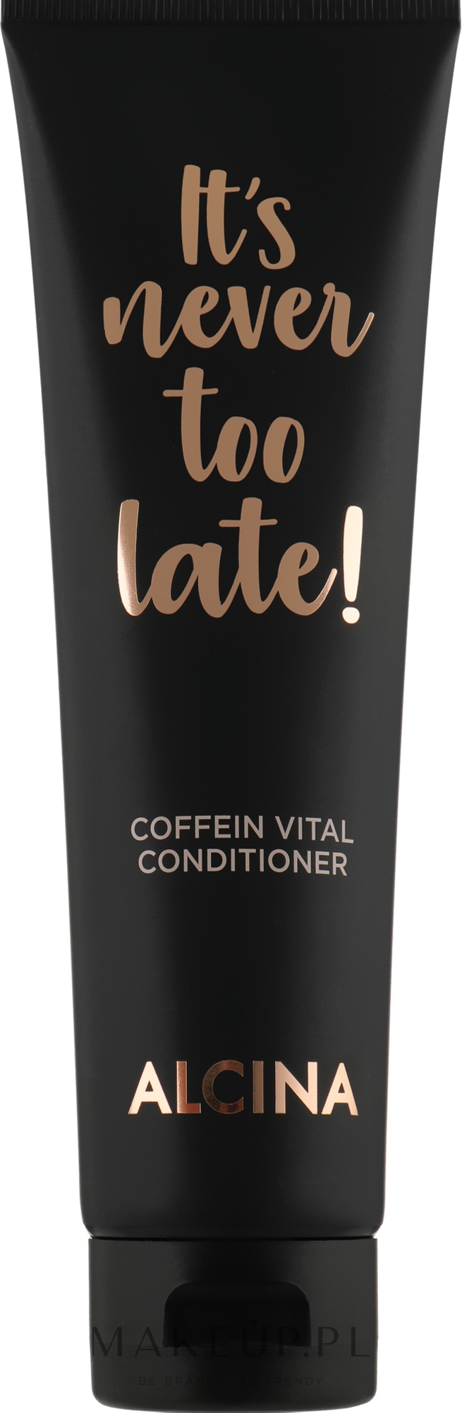 Odżywka do włosów wzbogacona kofeiną - Alcina It's Never Too Late Coffein Vital Conditioner — Zdjęcie 150 ml