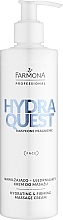 Kup Nawilżająco-ujędrniający krem do masażu twarzy - Farmona Professional Hydra Quest Hidrating & Firming Massage Cream