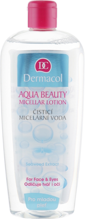 Oczyszczająca woda micelarna do młodej skóry - Dermacol Aqua Beauty Micellar Lotion — Zdjęcie N1