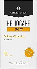 Suplement diety Witamina D Plus - Cantabria Labs Heliocare 360 D Plus Capsules — Zdjęcie N2