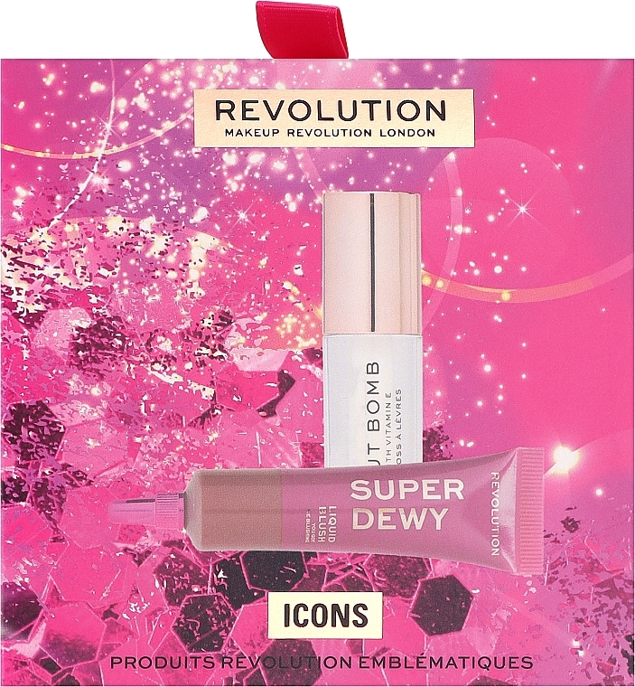 Zestaw, 2 produkty - Makeup Revolution Icons Gift Set — Zdjęcie N1