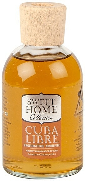 Dyfuzor zapachowy Cuba libre - Sweet Home Collection Cuba Libre Diffuser  — Zdjęcie N2