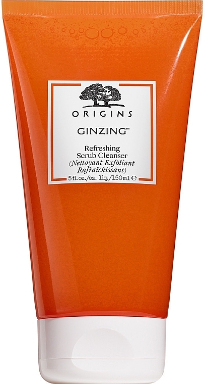 Odświeżający peeling do twarzy - Origins GinZing Refreshing Scrub Cleanser (próbka) — Zdjęcie N1