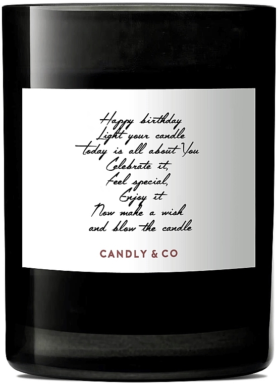 Świeca zapachowa - Candly & Co No.5 Happy Birthday Scented Candle — Zdjęcie N2