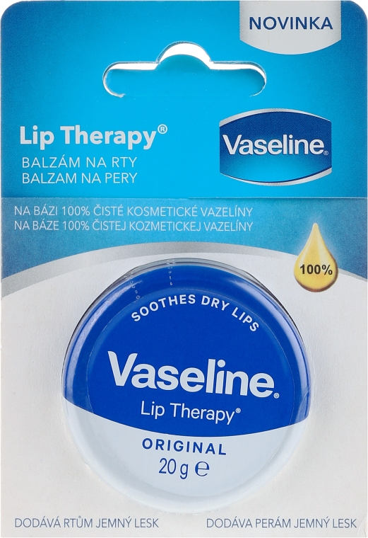 Balsam do ust - Vaseline Lip Therapy Original Lips Balm — Zdjęcie N1