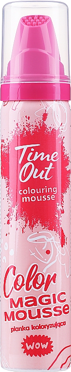 Pianka koloryzująca do włosów - Time Out Color Magic Mousse — Zdjęcie N1