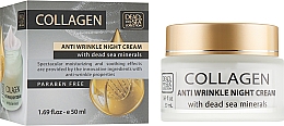 Kup Przeciwzmarszczkowy krem na noc z kolagenem - Dead Sea Collection Collagen Anti-Wrinkle Night Cream
