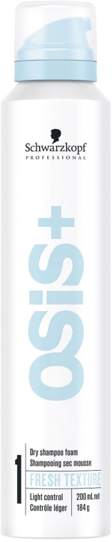 Suchy szampon w piance do włosów - Schwarzkopf Professional OSiS+ Fresh Texture Dry Shampoo Foam — Zdjęcie N1