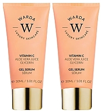Kup Zestaw - Warda Skin Glow Boost Vitamin C Gel Serum (gel/serum/2x30ml)