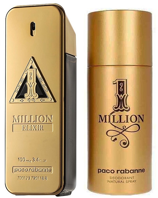 Paco Rabanne 1 Million Elixir - Zestaw (edp 100 ml + deo 150 ml) — Zdjęcie N2