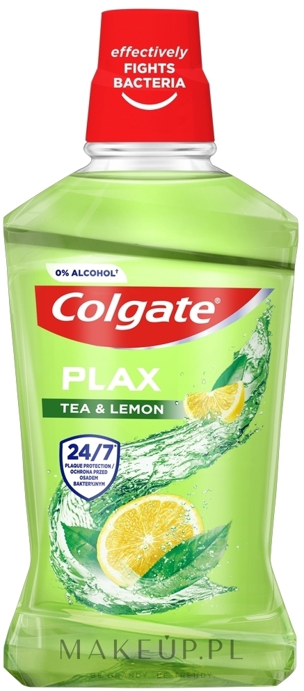 Płyn do płukania jamy ustnej Cool Tea - Colgate Plax — Zdjęcie 500 ml