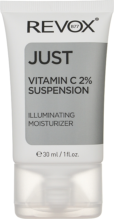 Rozświetlający krem do twarzy z witaminą C - Revox Just Vitamin C 2% Suspension — Zdjęcie N1