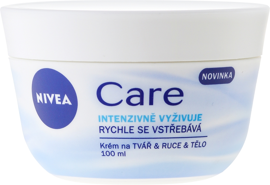 Krem do twarzy i ciała - NIVEA Care Intensive nourishment Cream — Zdjęcie N1