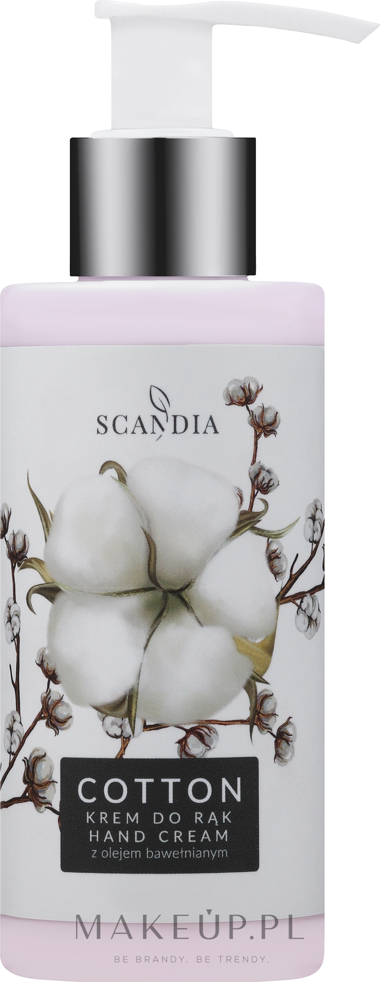 Krem do rąk z olejkiem bawełnianym - Scandia Cosmetics Cotton Hand Cream — Zdjęcie 150 ml