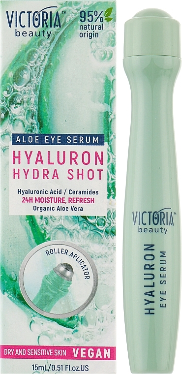 Serum w kulce na okolice oczu - Victoria Beauty Hyaluron Hydra Shot — Zdjęcie N2