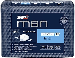 Kup Wkładki urologiczne dla mężczyzn Seni Man Normal Level 2, 15 szt. - Seni