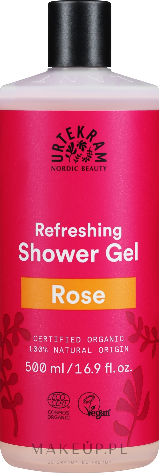 Organiczny żel pod prysznic Róża - Urtekram Rose Shower Gel Organic — Zdjęcie 500 ml