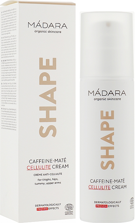 Antycellulitowy krem do ciała z kofeiną i yerba mate - Madara Cosmetics Shape Cellulite Cream — Zdjęcie N2