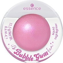 Rozświetlacz w płynie - Essence Its Bubble Gum Fun Liquid Highlighter — Zdjęcie N2