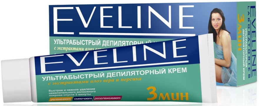 Błyskawiczny krem do depilacji nóg - Eveline CosmeticsCream — Zdjęcie N1