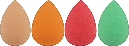 Beauty blender, 4 sztuki, mini - Omkara — Zdjęcie N3