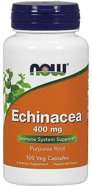 Kapsułki Echinacea, 400 mg - Now Foods Echinacea Purpurea — Zdjęcie N1