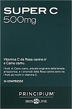 Suplement diety Super Witamina C - BiosLine Principium Super C 500 — Zdjęcie N1