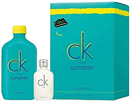 Kup PRZECENA! Calvin Klein CK One Summer 2020 - Zestaw (edt 100 ml + edt/mini 15 ml) *